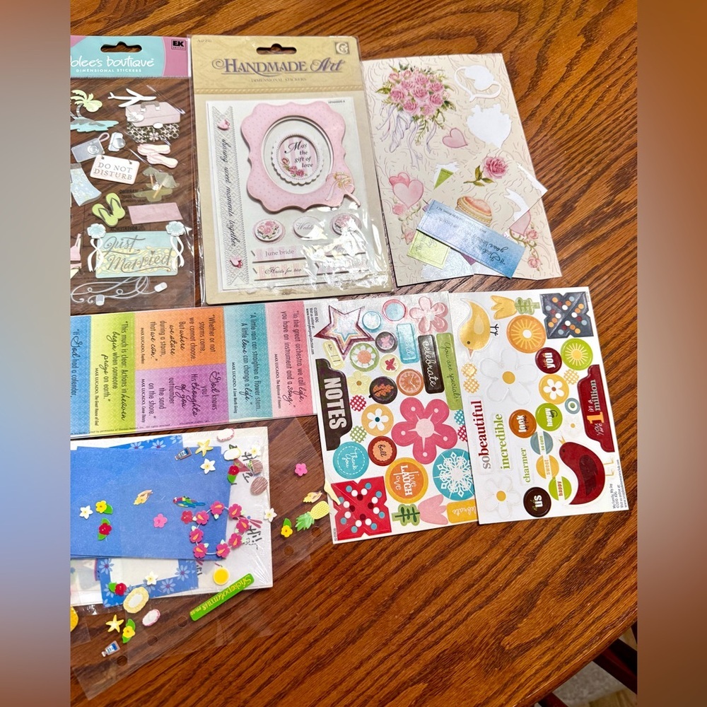 Scrapbooking Sticker Bundle Lot - Picture 4 of 5